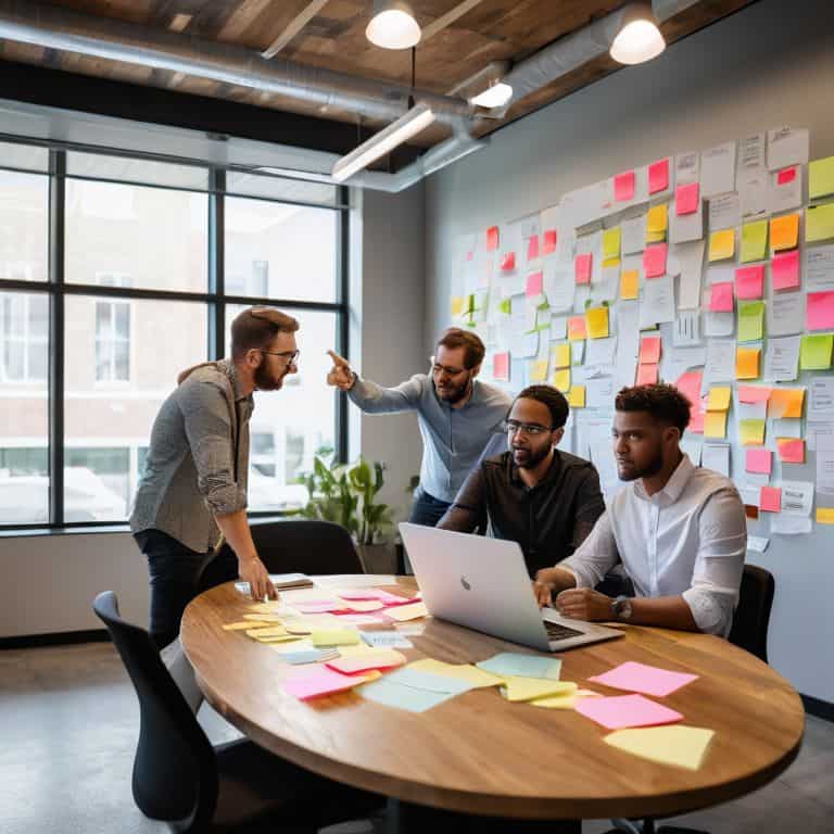 Scrum framework in action