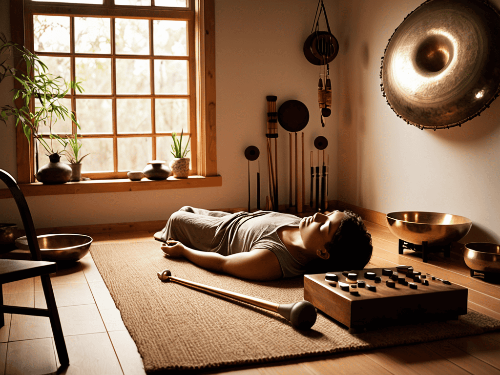 What Are Sound Baths healing session