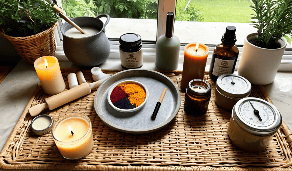 Beginner's guide to scented soy wax candles