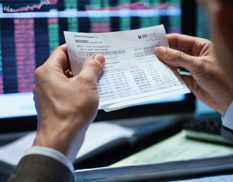 Key financial ratios for investors infographic