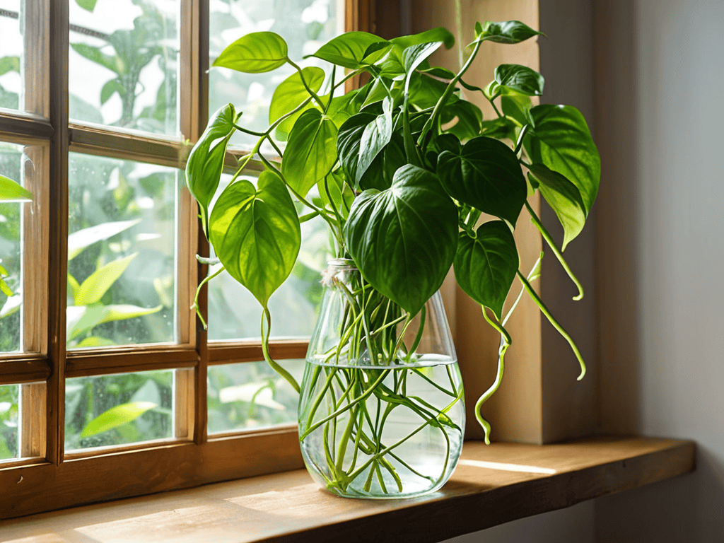 Propagating Pothos in Water