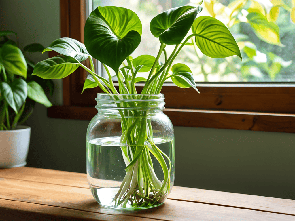 Pothos water propagation tips