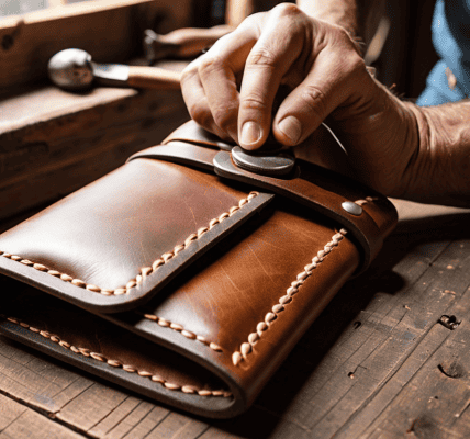 Leather Wallet Making Process