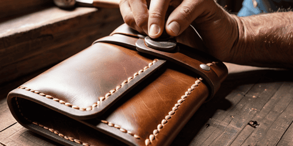 Leather Wallet Making Process
