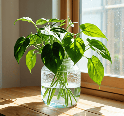 Propagating Pothos in Water
