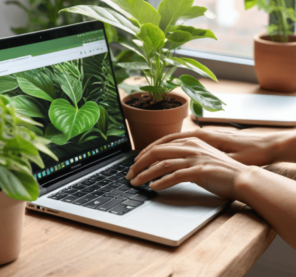 Sustainable UX design concept