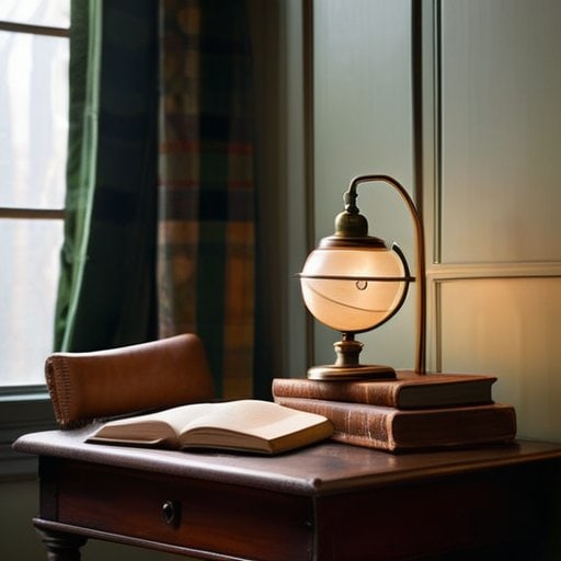 Cozy Dark Academia reading nooks in library