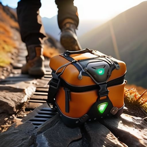 Kinetic energy harvester: The Future is in Your Hands.
