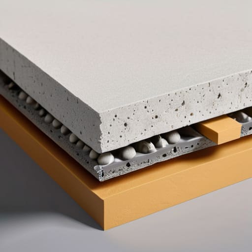 Acoustic Decoupling Wall Architecture schematics.
