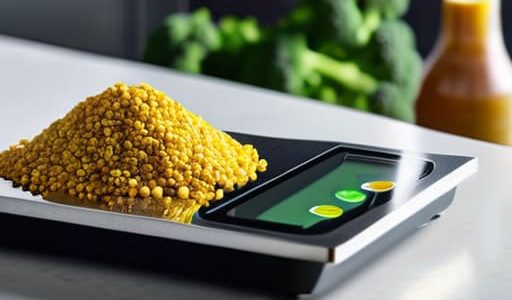 Precision Macro-Nutrient Scales (DIY) in kitchen.