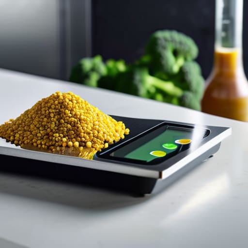 Precision Macro-Nutrient Scales (DIY) in kitchen.